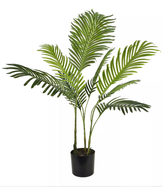 Fleur artificielle H90cm palmier en pot