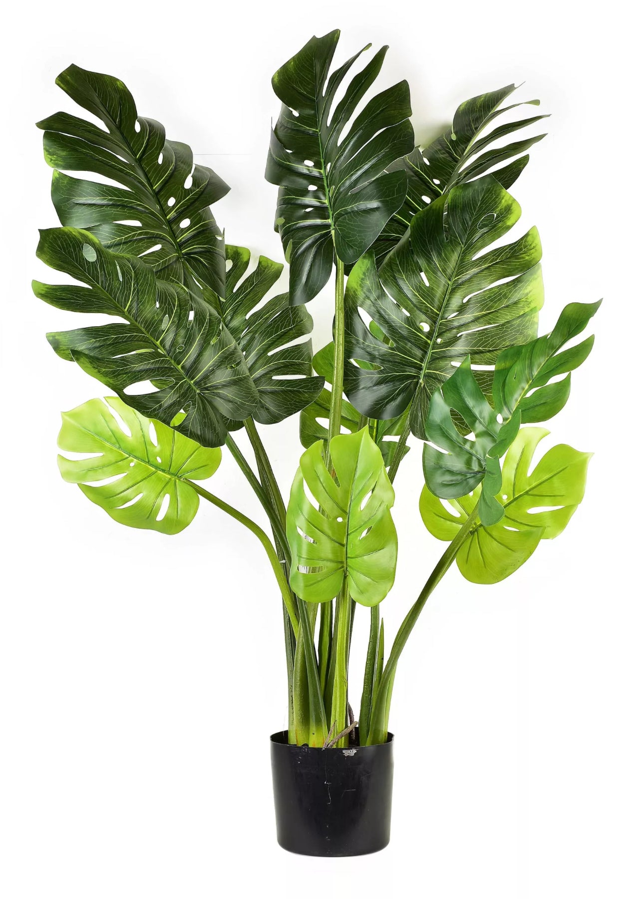 Fleur artificielle H115cm monstera en pot